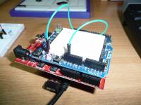 Prototyping board + chipKIT Pi + Pi Zero